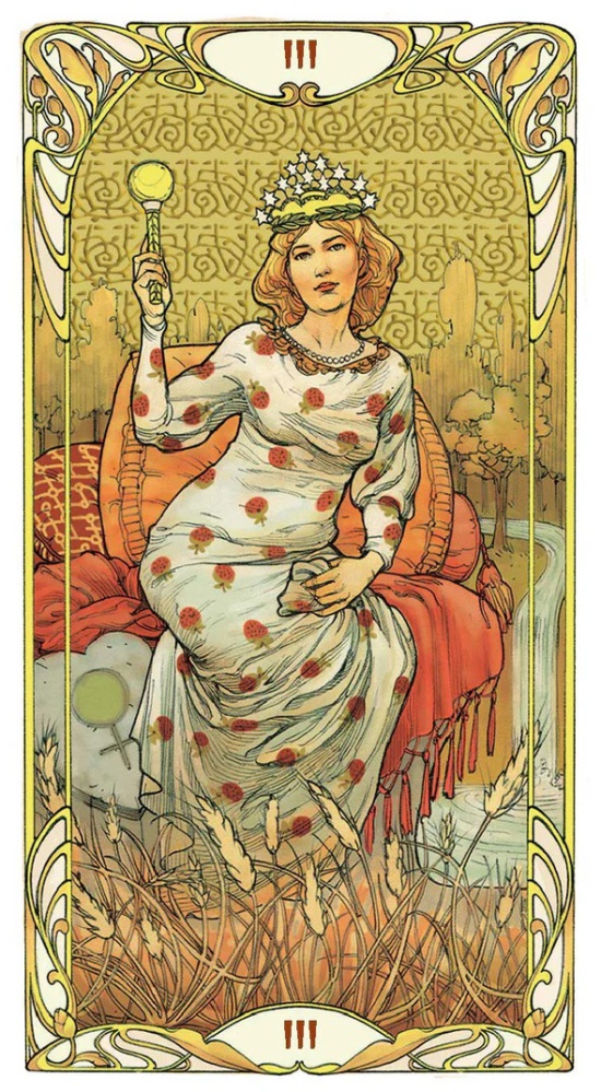 Golden Art Nouveau Tarot (Grote Arcana)