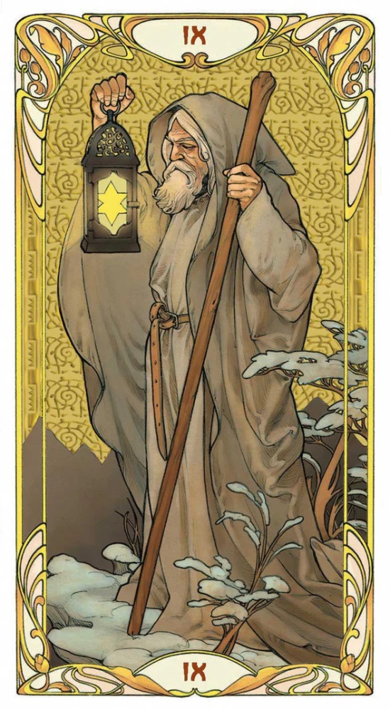 Golden Art Nouveau Tarot (Grote Arcana)