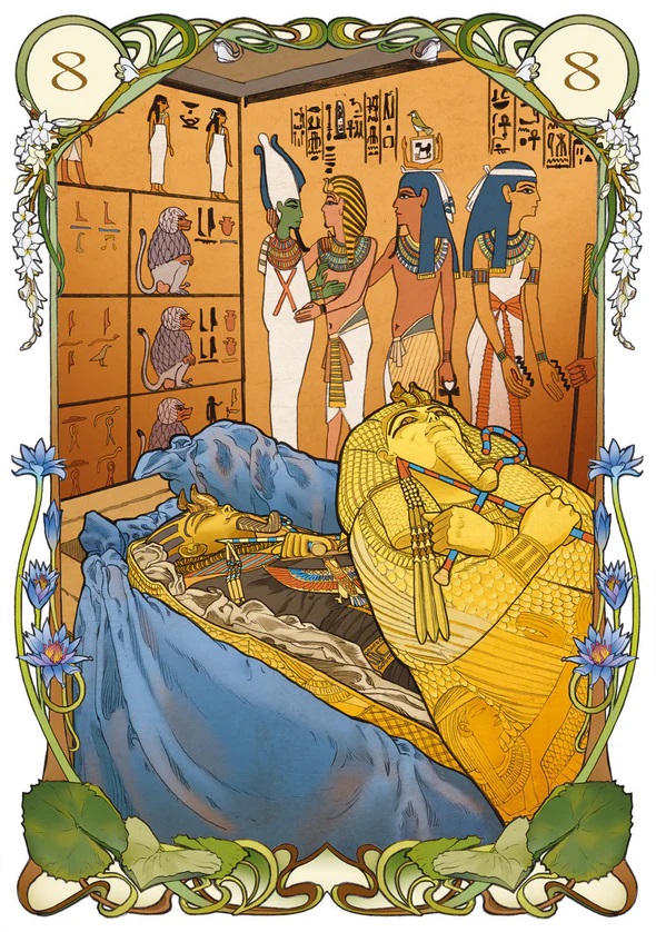 Egyptian Art Nouveau Lenormand Oracle