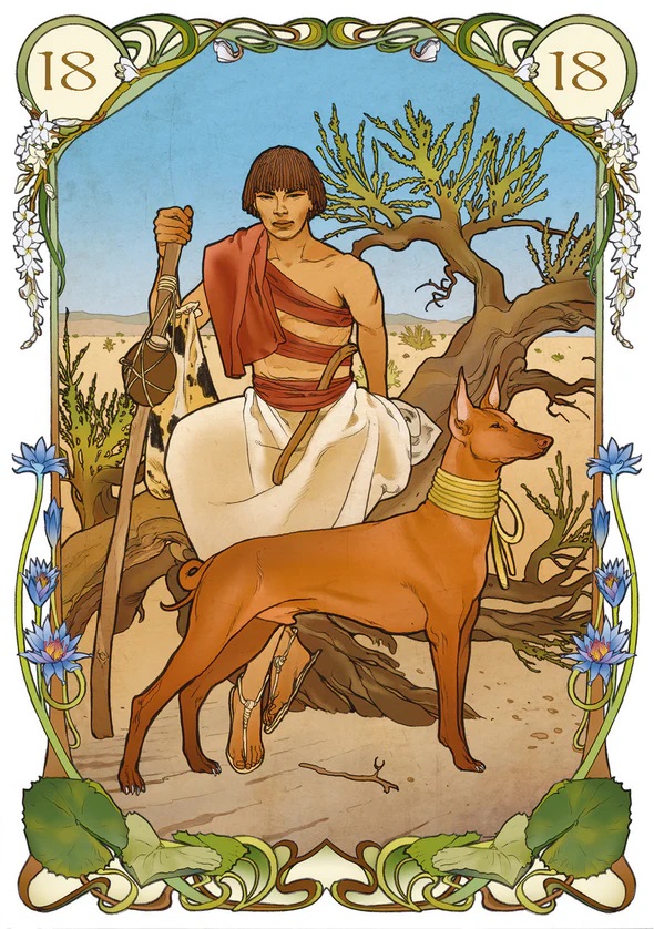 Egyptian Art Nouveau Lenormand Oracle