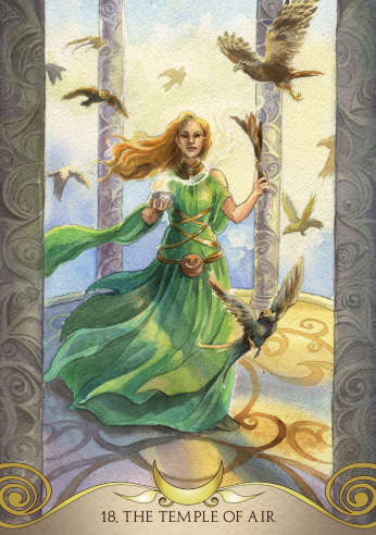 De Goddess Temple Oracle Cards