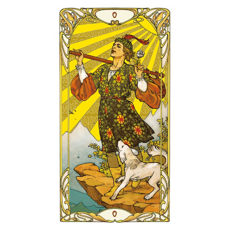 Golden Art Nouveau Tarot - Mini versie