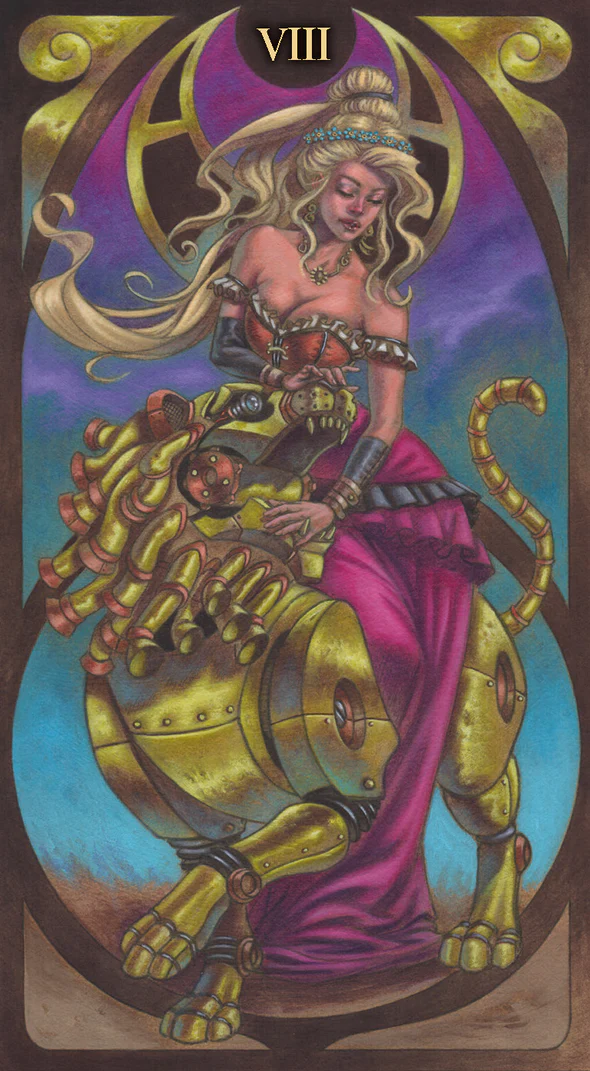 Steampunk Art Nouveau Tarot